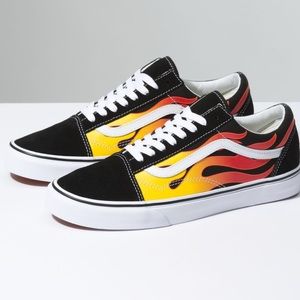 ISO vans flame old skool